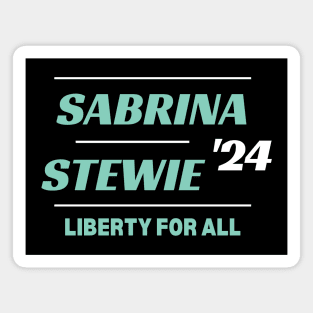 Sabrina Ionescu Breanna Stewart 2024 NY Liberty Basketball Magnet